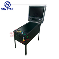 Flipperautomat balle rebondissante automatique flipper classique numérique virtuel 4k 49 pouces écran gumball flipper mécanique
