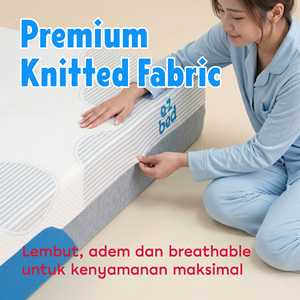 ที่นอนเมมโมรี่โฟมความหนาแน่นสูงจาก EZ Bed ให้ความนุ่มสบายระดับปานกลาง หนา 25 ซม. พร้อมการรองรับที่เชื่อถือได้เพื่อการนอนหลับพักผ่อนอย่างเงียบสงบ - Product Image 5