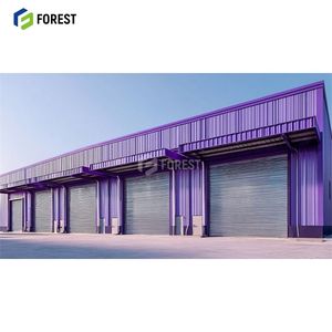 Prefabricated Steel Structure Heavy Duty Warehouse Building <b>Kit</b> PU Insulated Metal Panel Workshop Industrial Storage Shed 100ft - Product Image 1