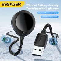 ESSAGER ES-WC14 Chargeur sans fil magnétique intelligent 2,5 W pour montre connectée, câble de charge USB pour Apple