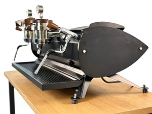 Máquina de Café Espresso Profesional Industrial Comercial de 15 Bares con Caldera Doble de Acero Inoxidable y Bomba Importada para Cafetería/Bar - Product Image 1