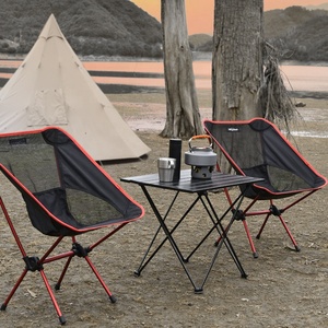 Mesa de Viaje HISPEED Ultraligera, <span class=keywords><strong>Mini</strong></span> Mesa de Picnic Enrollable de Aluminio, Juego de Mesas Plegables Pequeñas para Acampar y Viajar - Product Image 5