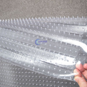 Protecteur de coureur de sol pour tapis à poils bas Protecteur de tapis <span class=keywords><strong>en</strong></span> plastique transparent <span class=keywords><strong>en</strong></span> PVC bandes de roulement d'<span class=keywords><strong>escalier</strong></span> antidérapantes prédécoupées - Product Image 3