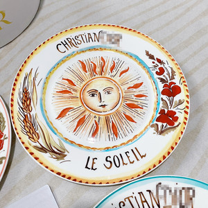 Nuevos Diseños de Platos de Cerámica con Motivo de Luna y Tarot, Juego de 4 Platos con Caja de Regalo - Product Image 5