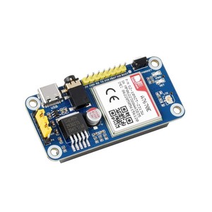Carte de développement Raspberry Pi A7670E LTE Cat-1 HAT 2G GSM/GPRS LBS pour l'Europe, l'Asie du Sud-Est, l'Afrique, la Chine, la Corée du Sud - Product Image 1