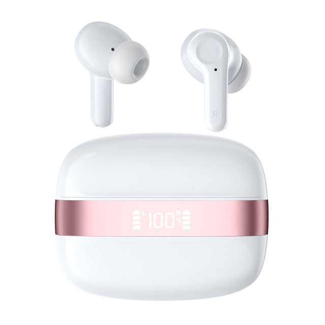 Fast Shipping TWS Wireless Earbuds with LED Screen Display Headphones HiFi Stereo Deep Bass Wireless Earphones