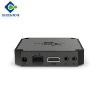 Boîtier TV Android 9.0 X96 5G, boîte TV, couleur noire en plastique, boîte TV Internet FTTH, DC 5V/2A, vente chaude