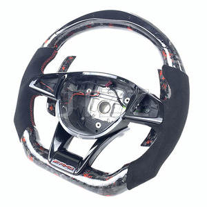 Cho Mercedes Benz Amg W205 A/<span class=keywords><strong>C</strong></span>/E/G lớp 2015 2016 2017 2018 2019 mô hình sợi carbon chỉ đạo <span class=keywords><strong>b</strong></span>ánh xe thay đổi mái chèo - Product Image 2