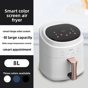 Moderne Plastic 8l Grote Capaciteit Olievrije Elektrische Lucht Friteuse Huishoudelijke Multifunctionele Frietmachine - Product Image 2