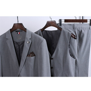 Nanchang Xihui Wedding Men si adatta ai vestiti da <span class=keywords><strong>uomo</strong></span> di colore grigio - Product Image 2