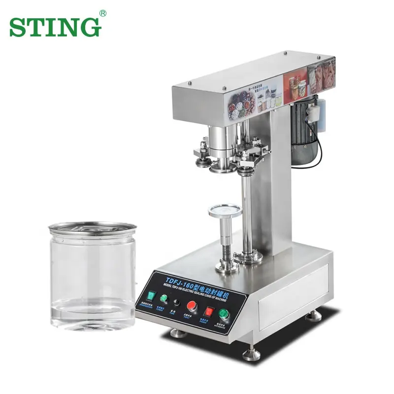 Semiauto Hand Table Top Plastic Canning Soda Sealing Can Seamer Sealer Sealing Machine Food