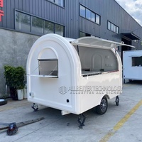 ALLBETTER-Máquinas redondas para aperitivos, palomitas de maíz, algodón, caramelo, camión de comida, máquina para hacer hielo, nieve, barro, carro de comida, parrilla móvil comercial, remolque de comida