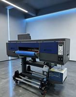 Imprimante UV Roll-to-Roll 60 cm, machine d'impression UV pour étiquettes en cristal, autocollants de transfert, logos, tasses, acrylique, métal, impression personnalisée