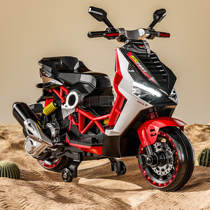 รถของเล่นเด็กขับเคลื่อนด้วยตัวเอง รถ<span class=keywords><strong>มอ</strong></span>เตอร์ไซค์ไฟฟ้าสองล้อพร้อมแบตเตอรี่ด้าน<span class=keywords><strong>ข้าง</strong></span> รถขี่เล่นแบบพกพาสำหรับ<span class=keywords><strong>เด็ก</strong></span>เล็ก - Product Image 1