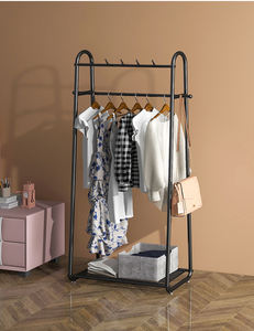 洋服ラック北欧ライト高級アイアンアートフロアコート帽子ラックコートハンガーディスプレイラック工場直販 - Product Image 3