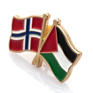 Personalizado de la bandera del país en forma de esmalte suave pin - Product Image 2