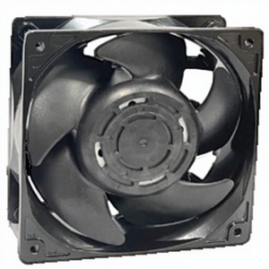 Ventilador Axial de CC Crown ASB12038 con Rodamiento de Bolas, Aspas de Plástico, Soporte OEM, Ventilador de Refrigeración para Servidor Eléctrico de 24V/48V - Product Image 1