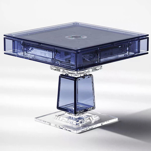 <span class=keywords><strong>Table</strong></span> de <span class=keywords><strong>Mahjong</strong></span> Automatique en Acrylique Multifonctionnelle de Luxe de Style Moderne pour Club Salle de Jeu ou Divertissement en Famille - Product Image 6