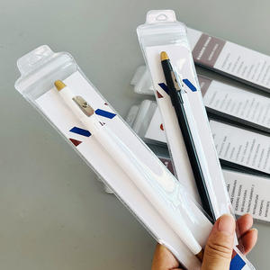 Crayons de <span class=keywords><strong>coiffeur</strong></span> de couleur blanche de marque privée noir marron clair crayon de <span class=keywords><strong>coiffeur</strong></span> professionnel pour délié crayon de rasage de barbier - Product Image 6