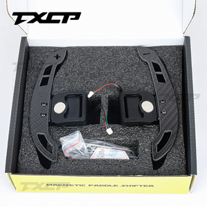 Levette del Cambio Magnetiche in Fibra di Carbonio per Volante Auto <span class=keywords><strong>Audi</strong></span> A3 <span class=keywords><strong>A4</strong></span> A5 S3 S4 S5 S6 RS3 RS4 RS5 RS7 RS6 S7 Q5 Q7 Q8 - Product Image 5