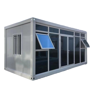 SKYLINE 20ft prefabbricato contenitore <span class=keywords><strong>casa</strong></span> facile installazione Flat Pack ufficio Sandwich pannello in acciaio <span class=keywords><strong>architettura</strong></span> quadro per negozio - Product Image 1