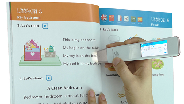 E Dictionnaire Scanner D'OCR Stylo TTS Prononciation Scan Et Traduction Machine D'apprentissage