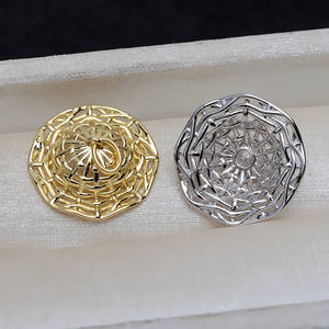 Colgante de Plata S925 Hecho a Mano con Forma de Sombrero de Pescador Barroco, Versátil para Joyería DIY con Soporte Hueco 3985 Accesorio - Product Image 2