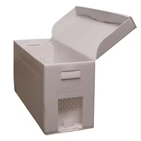 Cajas de Plástico PP 100% para Apicultura, Caja Nuc para Apicultura, Material Personalizable, Color y Impresión UV