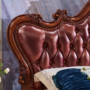OE-FASHION de chambre à coucher de luxe en bois massif de style antique personnalisé-<span class=keywords><strong>Super</strong></span> <span class=keywords><strong>King</strong></span> <span class=keywords><strong>Size</strong></span> pour meubles de maisons de luxe - Product Image 3