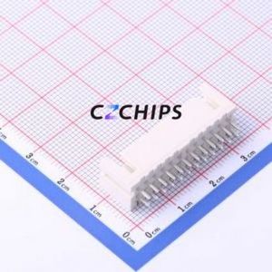 HC-XHD-2*12A Wire-to-Board Pin Header Through hole Component (THT),P=2.5mm Connector 2x12P 2.5mm Through Hole DF1B - Product Image 2