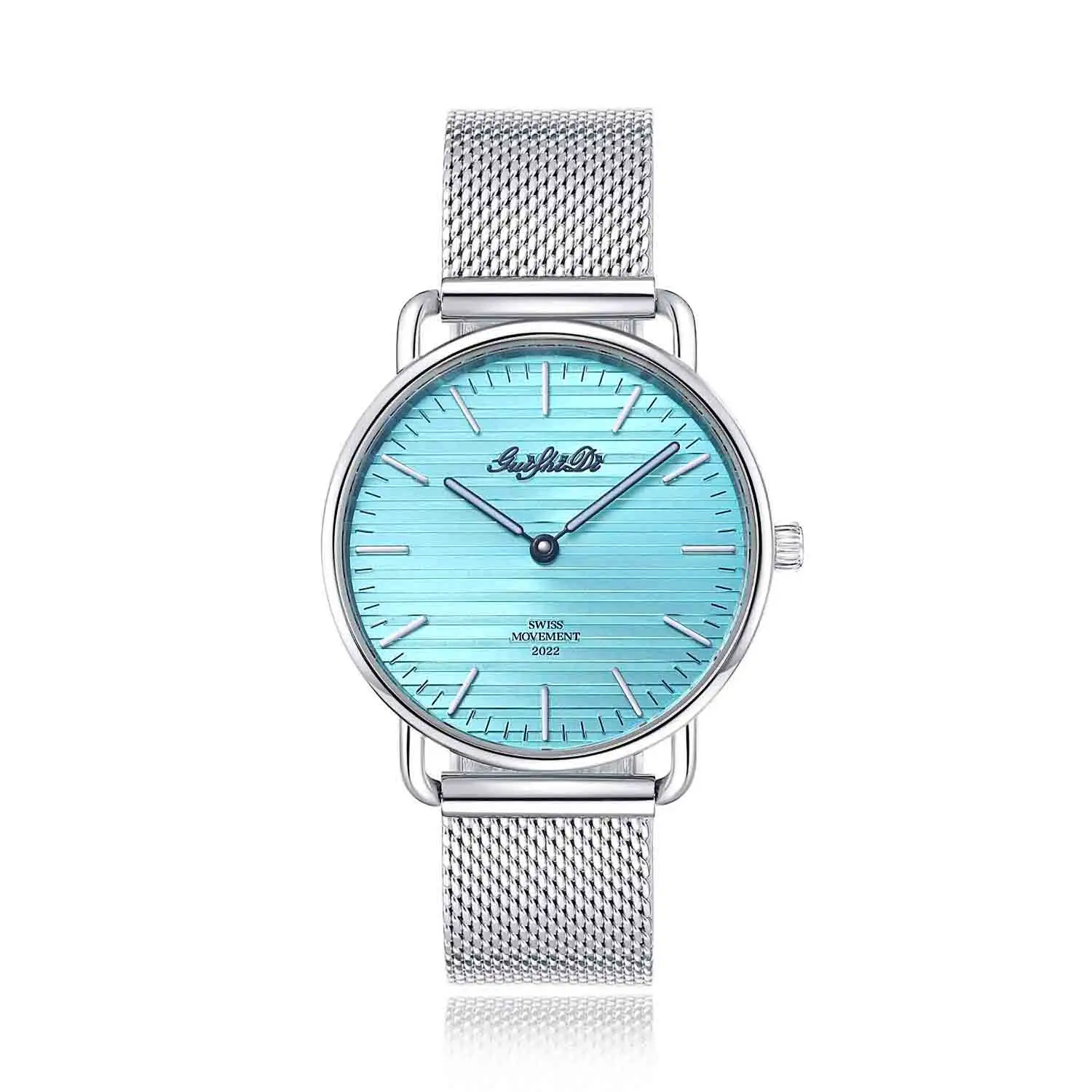 Custom logo simple design business minimalist fashion women watch waterproof quartz watch for ladies
