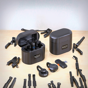 ไมโครโฟนไร้สายแบบหนีบปกเสื้อประสิทธิภาพสูง พร้อมเทคโนโลยีลดเสียงรบกวน สำหรับการถ่ายทอดสด บันทึกวิดีโอ วัสดุทำจากพลาสติก - Product Image 3