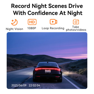 Cámara para Coche, Caja Negra para Coche, Cámara de Tablero de 2 Pulgadas con Pantalla IPS, Grabadora de Conducción para Taxis - Product Image 2