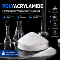 Polyacrylamide Anionique (APAM) en Poudre, Poids Moléculaire 14-18 Millions, Floculant pour le Traitement des Eaux Usées et des Détergents