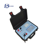 Testeur de résistance de boucle et de contact haute précision 100A, résolution 0,1, quatre bornes, AC 110V/220V avec écran tactile 7 pouces