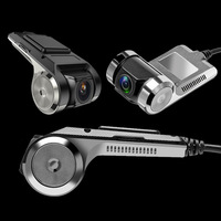 Caméra embarquée USB pour écran Android - Vision nocturne HD 1080P, ADAS, WiFi & GPS, fonction filigrane, Plug & Play, DVR de voiture