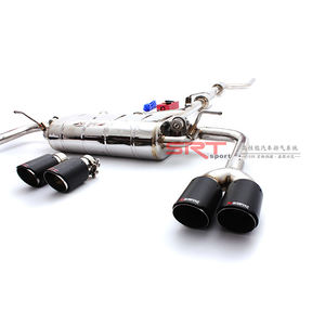 Tubo de escape de acero inoxidable para BMW <span class=keywords><strong>X4</strong></span> F26, silenciador trasero con control de válvula y tubo de bajada - Product Image 5