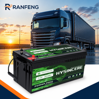 Grosir Pabrik Baterai Lithium LiFePO4 12V 24V 200Ah 400Ah BMS Solusi AC Parkir Truk Kustom