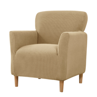 Housse de fauteuil compacte en Spandex pour salon, housses élastiques pour fauteuil club, housses de canapé simple pour la maison, le bar, le comptoir, l'hôtel