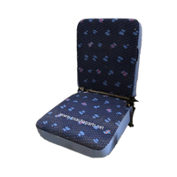 Accessoires de véhicules durables Matériau en tissu PU Cuir City Van Bus Sièges de guidage pliables