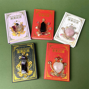 Factory Price High Quality Diy Crystal Answer <strong>Book</strong> Mascot Theme Healing <strong>Stone</strong> for Home Decoration - Product Image 3