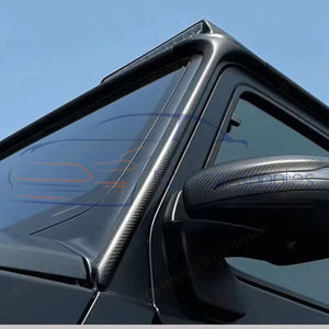 W463 G350 G300 G500 Garniture latérale de pilier A-C en fibre de carbone pour toit <span class=keywords><strong>sec</strong></span> véritable pour Classe G W - Product Image 4