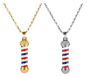Gioielli nuova moda <span class=keywords><strong>parrucchiera</strong></span> barbiere lampada girocollo collana regalo - Product Image 1
