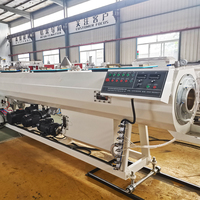 Machine d'extrusion de tuyaux PPR, HDPE, LDPE pour ligne de production de granulés d'eau chaude/froide, haute productivité, vis simple