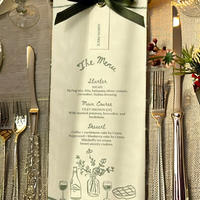 Cartes de vœux en typographie, cartes de menu personnalisées 600g, invitations de mariage et cartes de visite gaufrées sur carton de luxe