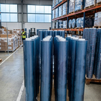 Film PVC souple super fin 0,05-0,5 mm 30 cm pour la fabrication de rideaux transparents