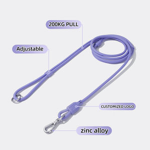 Correa Doble para Perros y Gatos, Correa Retráctil de PVC Suave - Product Image 4