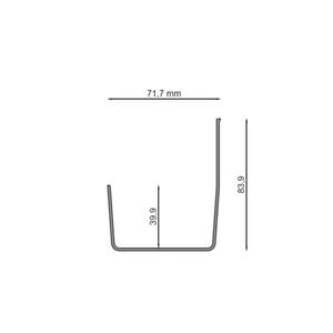 Gouttière de pluie Fusion pour toits, terrasses et balcons avec système de drainage fluide, conception de canal durable et protection contre les intempéries - Product Image 2