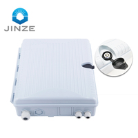 JUNZE 32 48 kotak distribusi serat optik inti kotak terminasi pemisah PLC kotak sambungan serat ftth