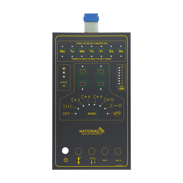 OEM China Membrane Switch Keypad Remote Controller Surface Mount Scratch Proof Universal Matrix Pad Keys Factory Keyboards